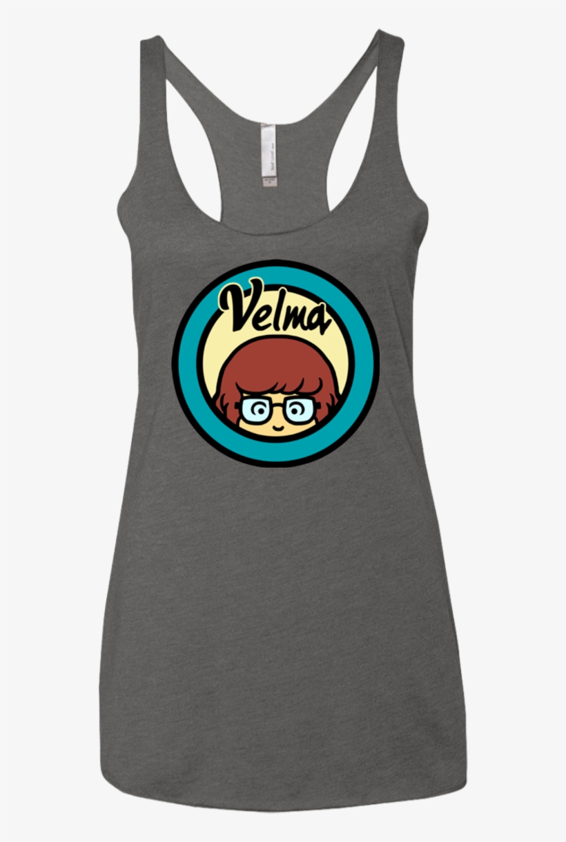 Velma Women's Triblend Racerback Tank - Shirt, transparent png download