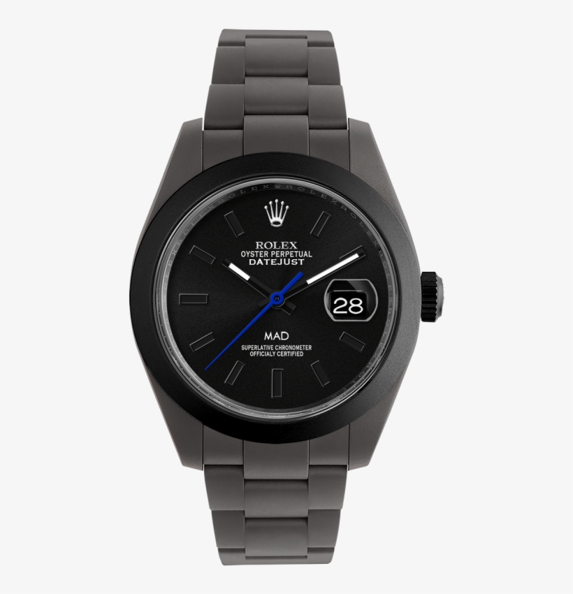 Datejust41 Black Desert - Mad Paris Deep Sea Rolex, transparent png download