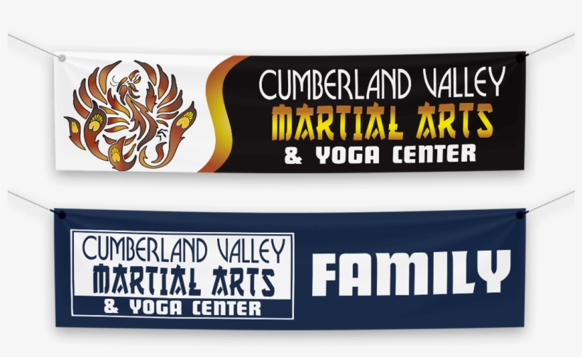 Cumberland Valley Martial Arts & Yoga Center Banners - Banner, transparent png download