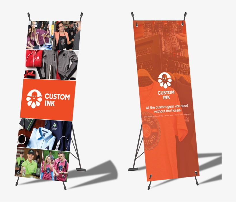 In 2018, D4 Took On A Design Project For Custom Ink, - Banner, transparent png download