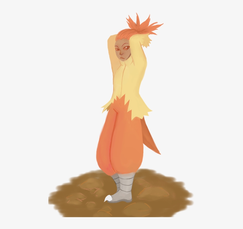 Trying A Different Style For Combusken - Cartoon, transparent png download