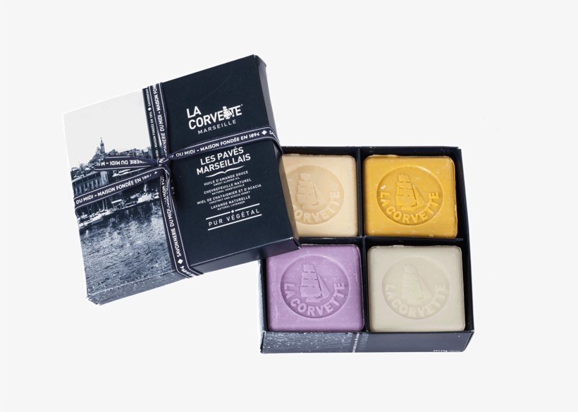 The Marseille Pavers 4 X 125g - Soap, transparent png download