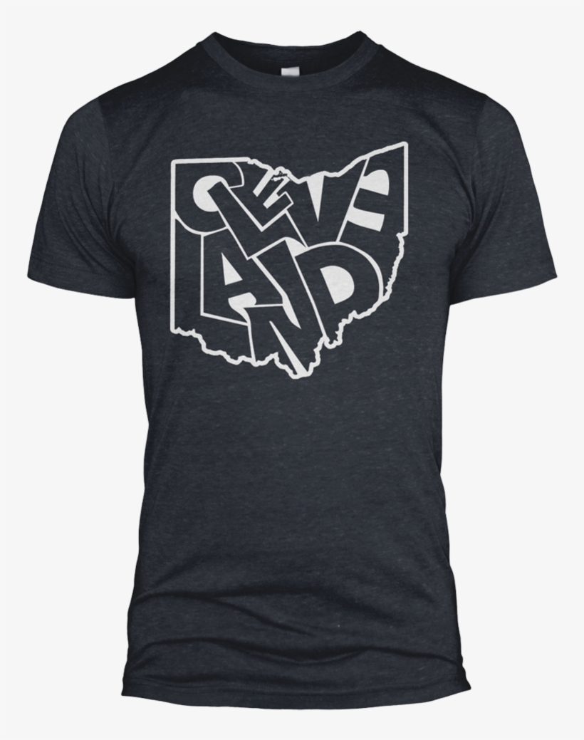 Cleveland, Ohio Outline White - Seder Masochism T Shirt, transparent png download