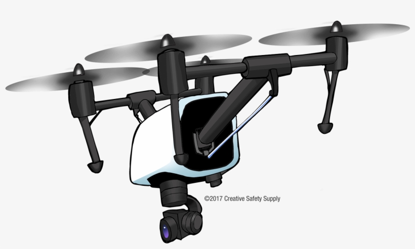 Drone Safety - Helicopter, transparent png download