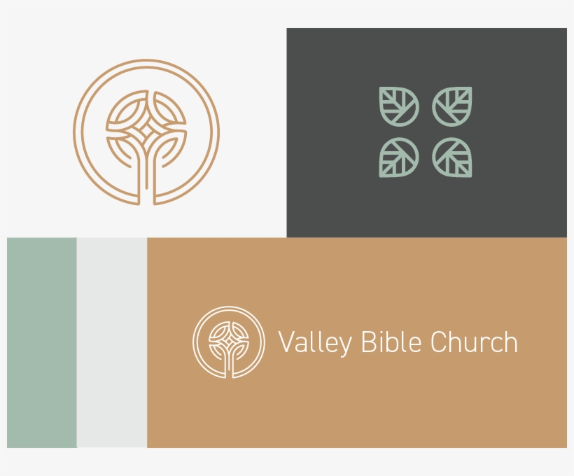 Valley Bible Church Branding Icon Logo Logoredesign - Graphic Design, transparent png download