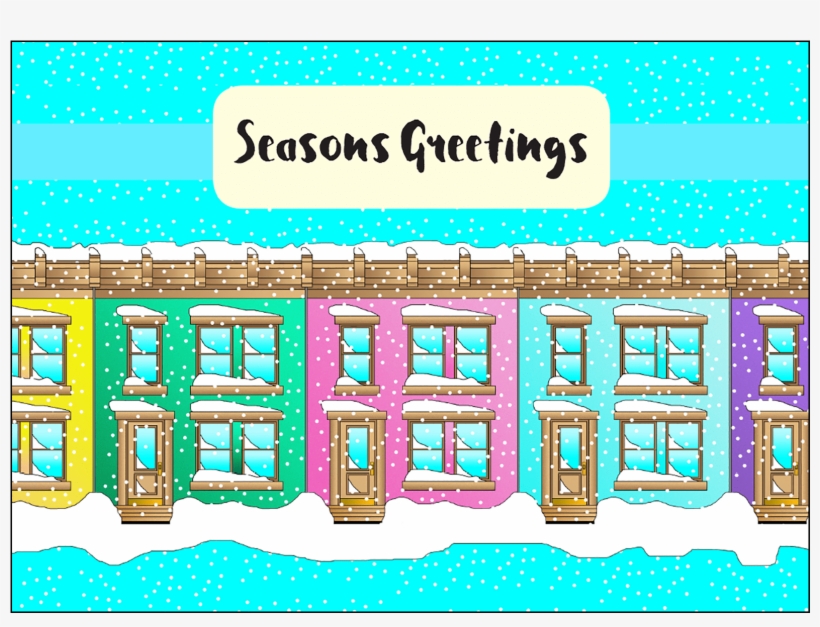 Christmas Holiday Card, transparent png download