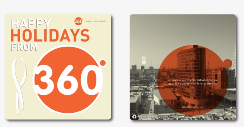 It Was Important To Know The "card" Would Not Be Tossed - Architecture Firm Holiday Card, transparent png download