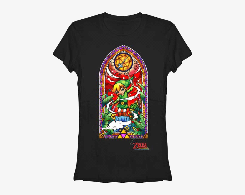 Zelda Wind Waker Window Juniors T Shirt - Legend Of Zelda The Wind Waker, transparent png download