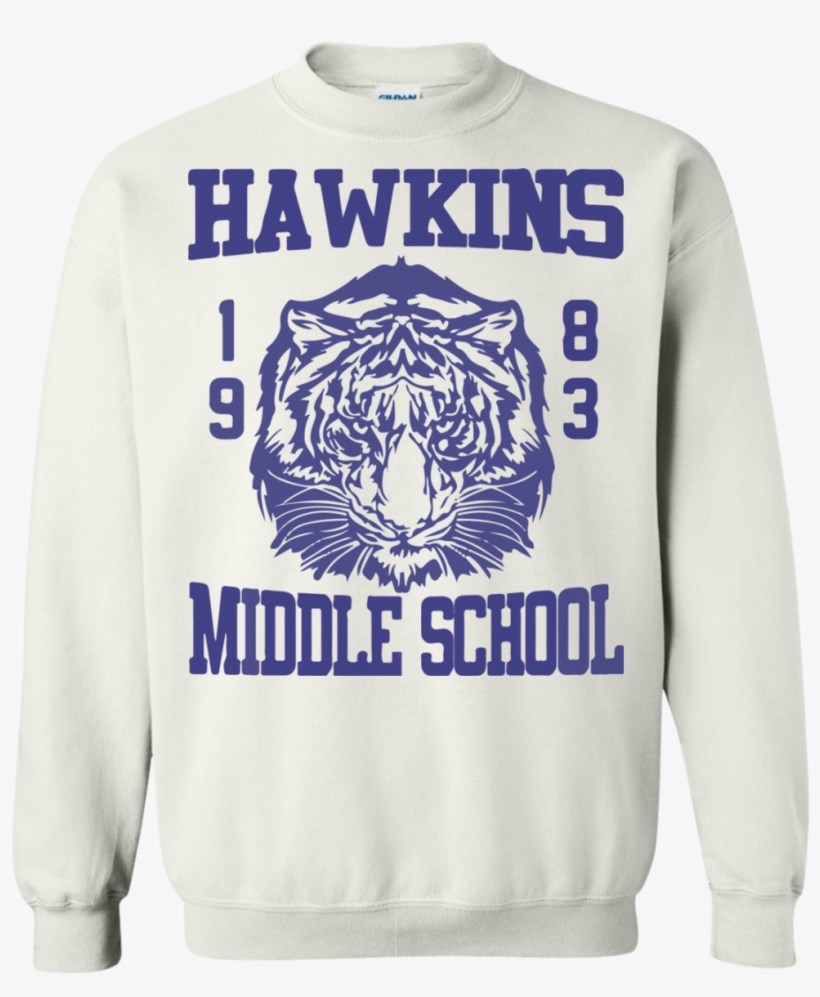 Stranger Things Dustin Hawkins Middle School Tigers Sweatshirt