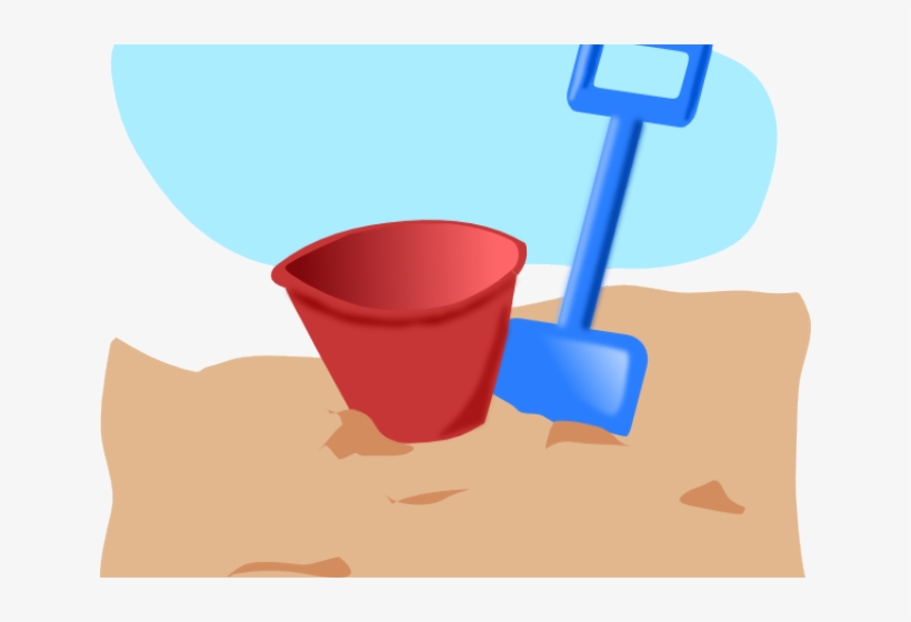 Spades Cliparts - Cartoon Bucket And Spade, transparent png download