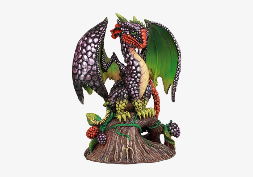 Blackberry Pattern Dragon Scales Statue By Stanley - Figurine, transparent png download