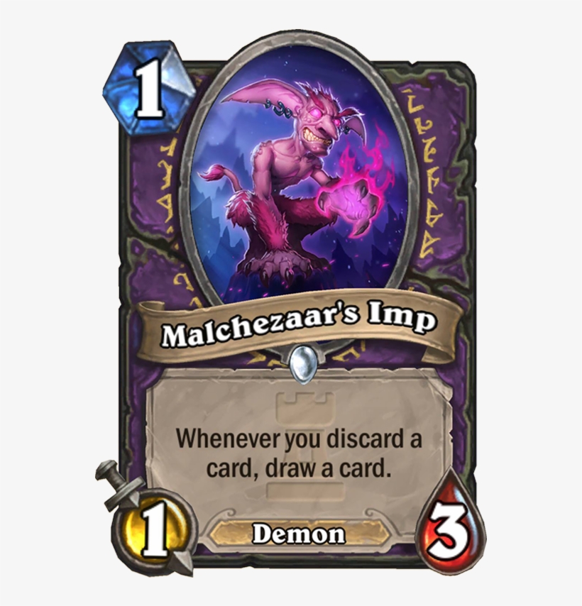 Malchezaar's Imp - Spirit Of The Bat Hearthstone, transparent png download