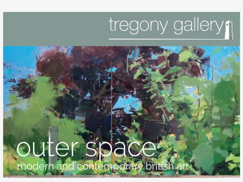 Tregony Gallery Presents Outer Space, A Group Show - Poster, transparent png download