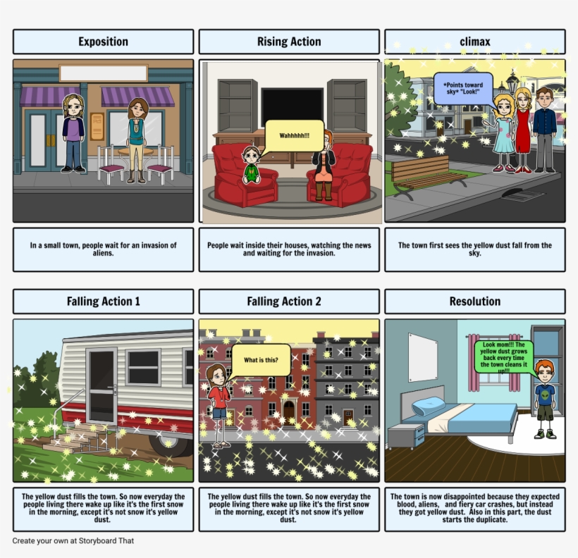 Invasion From Outer Space - Storyboard Tkam, transparent png download