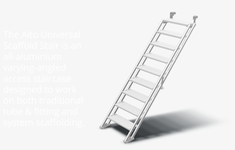 Alto Universal Scaffold Stair - Stairs, transparent png download