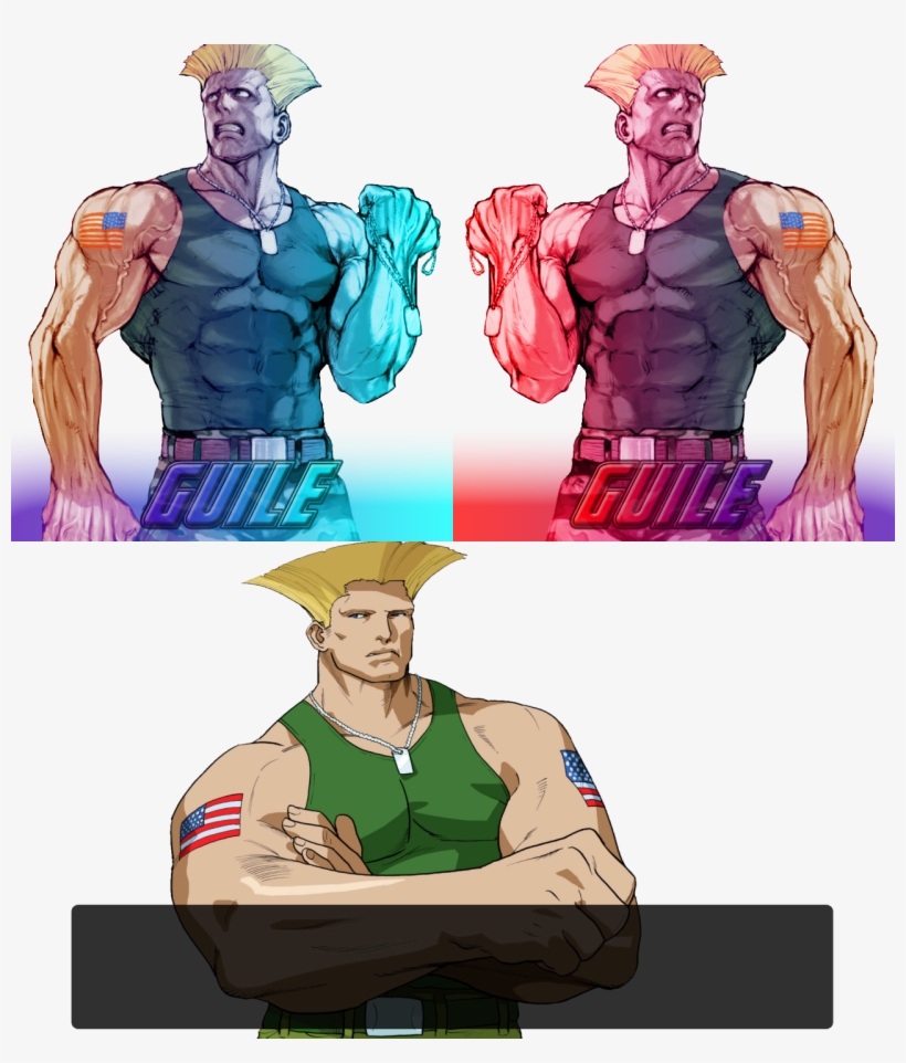 Spoiler, Click To Toggle Visibilty - Guile Street Fighter, transparent png download