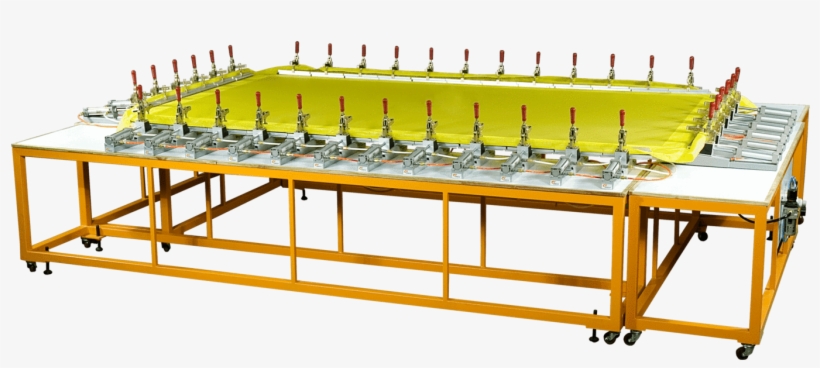 Large Format Screen Mesh Stretching Clamps, Large Format - Wood, transparent png download