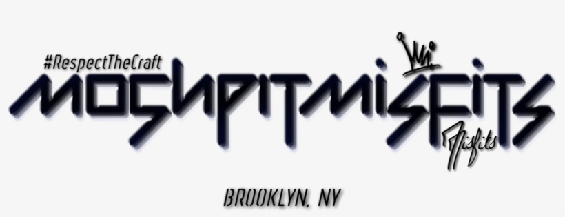 The Moshpit Misfits - Calligraphy, transparent png download