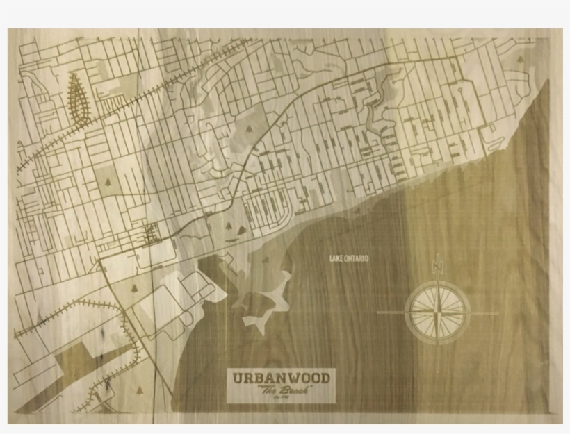 Toronto Urbanwood - Newsprint, transparent png download