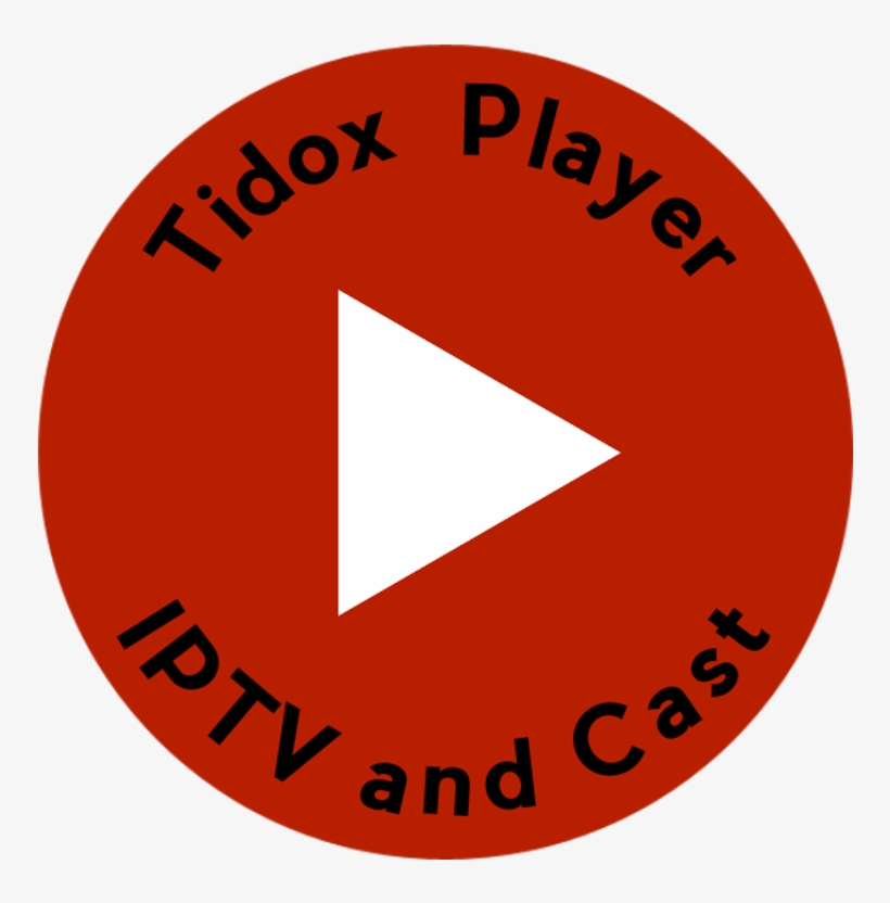 Tidox Player Iptv And Cast - Circle, transparent png download