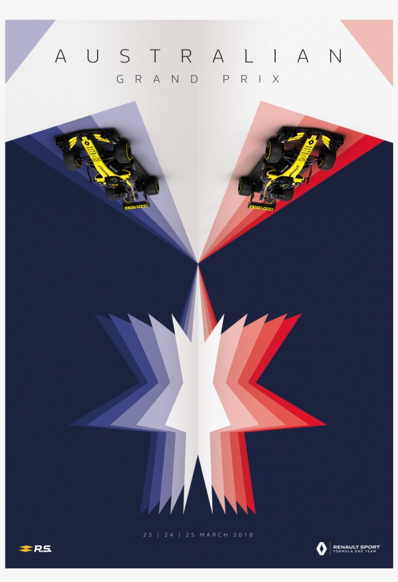 Renault Sport Formula One™ 2018 Set 21 A3 Posters - Renault 2018 Poster, transparent png download