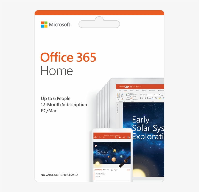 Office 365 Home 2019, transparent png download