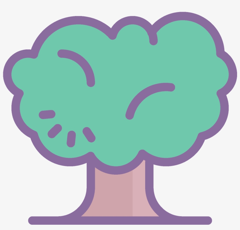 Oak Tree Icon, transparent png download