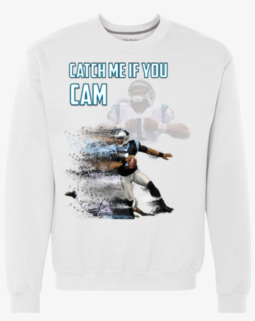 Cam Newton Panthers Custom Designed Fan Heavyweight - Long-sleeved T-shirt, transparent png download