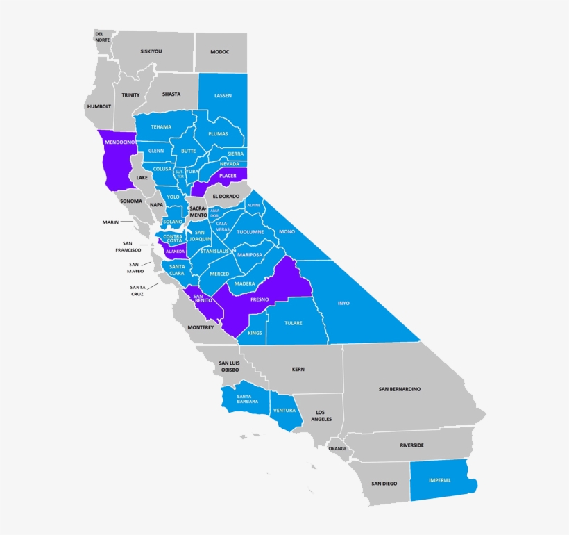 Increasing Affordable And Workforce Housing Through - California Map, transparent png download