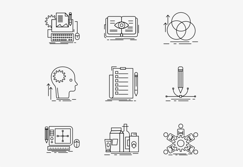 Creative Skills - Line Art, transparent png download