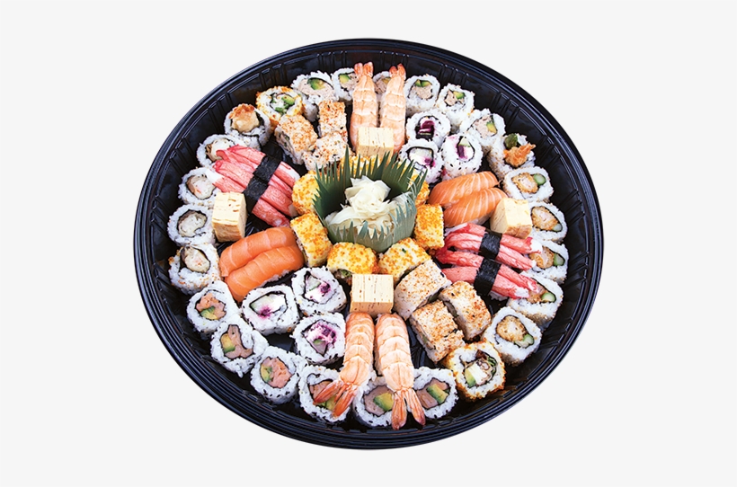 Our Different Party Platters - California Roll, transparent png download
