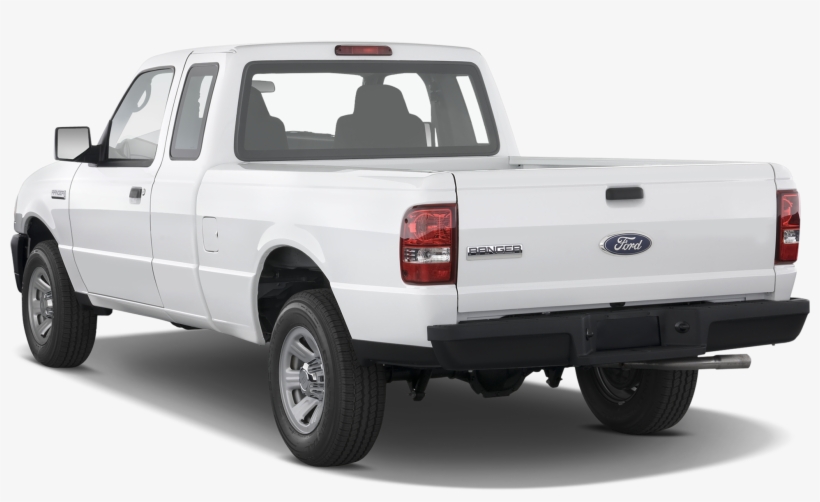 Graphic Library Stock Pickup Clipart Ranger Ford - Back Of A 2010 Ford Ranger, transparent png download