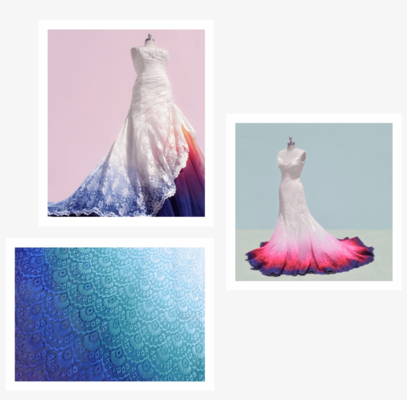 Gallery Colorful Bridal 5 - Wedding Dress, transparent png download