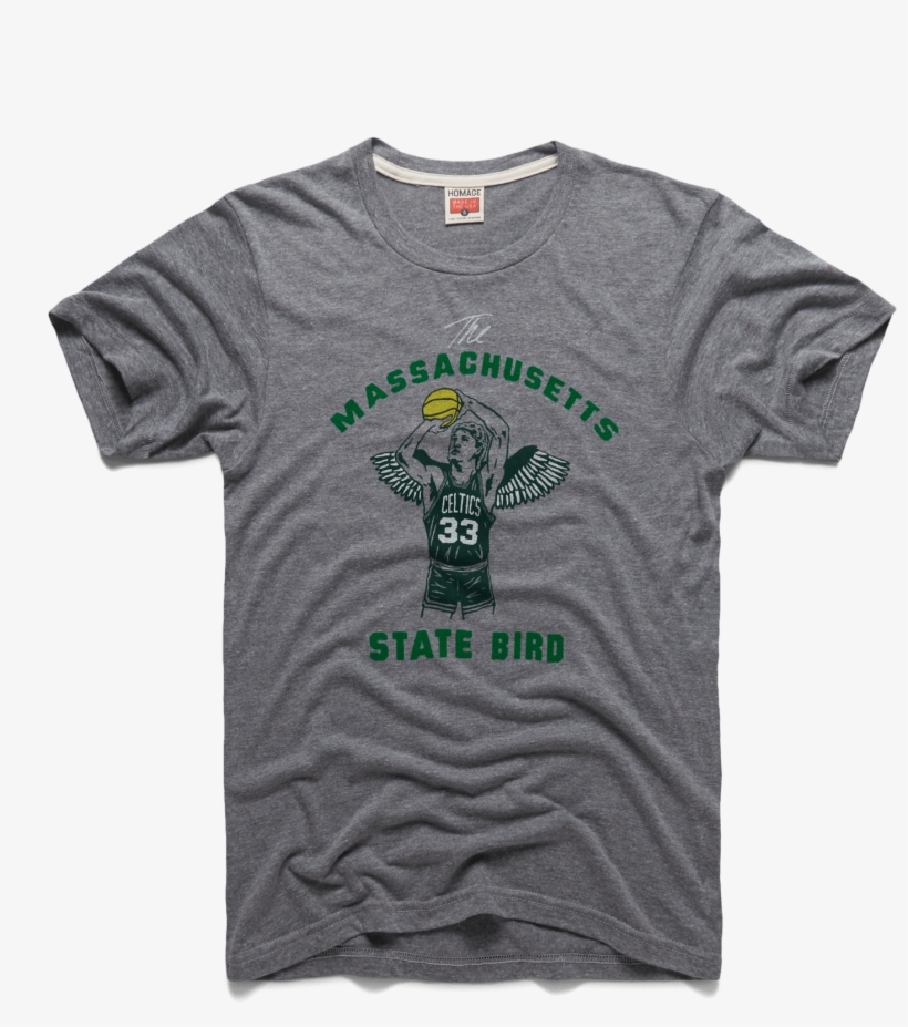 Massachusetts State Bird - Larry Bird Massachusetts State Bird T Shirt, transparent png download