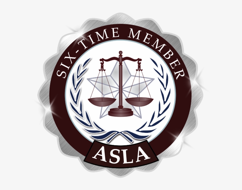 Six-time Member Asla - American Society Of Legal Advocates Top 40 Under 40, transparent png download