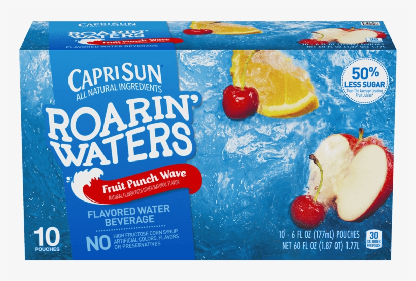 Capri Sun Roarin Waters Wild Cherry, transparent png download