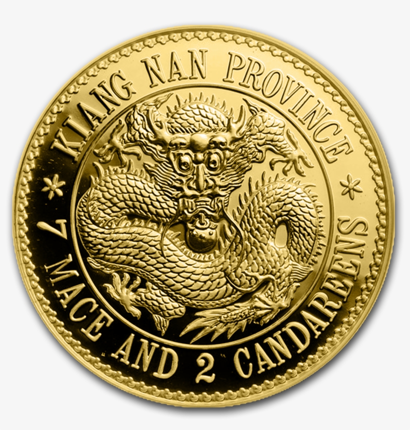 2019 China 1 Oz Gold Dragon Dollar Restrike - 2018 China 1 Oz Silver Dragon Dollar Restrike Pu, transparent png download