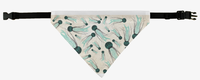 Jellyfish Pattern ﻿pet Bandana - Undergarment, transparent png download