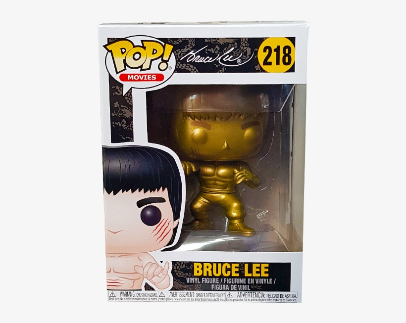 Bruce Lee (gold) Exclusive Pop Vinyl 