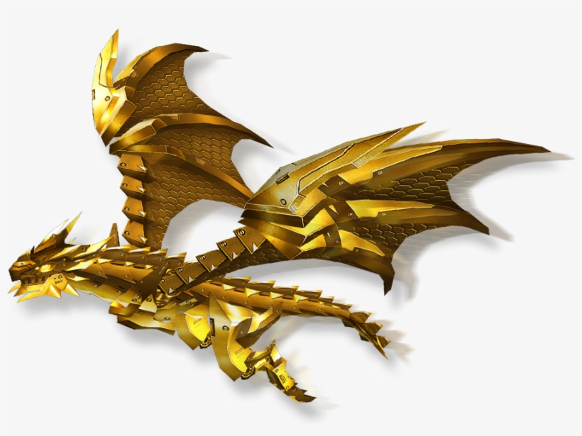 Transcendent Red Dragon Cannon Gold, transparent png download