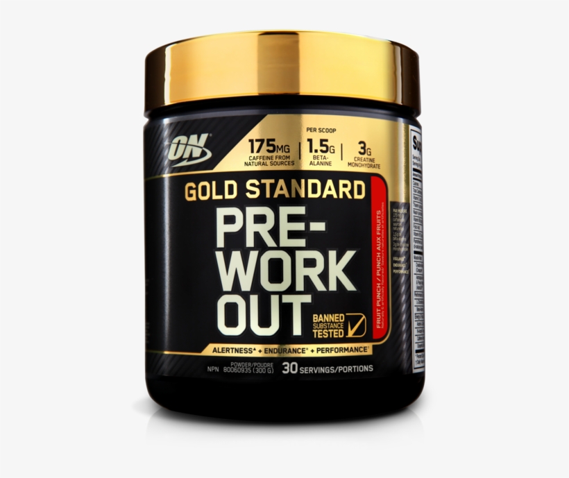 Gold Standard Pre-workout Fruit Punch - Pre Work Out, transparent png download
