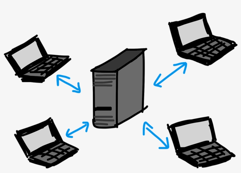 Client Server Png - Imagenes De Servidor En Informatica, transparent png download