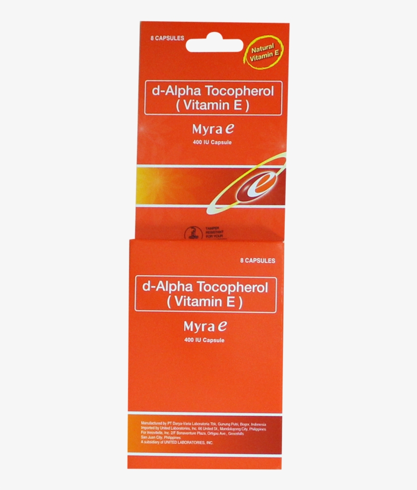 Myra E 400 E Capsule 8x1 - Amber, transparent png download