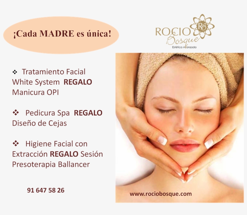Regalo Dia Madre Centro Estetico Madrid - Europe Facial, transparent png download