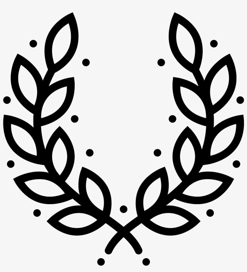 Laurel Wreath Icon - Icon, transparent png download