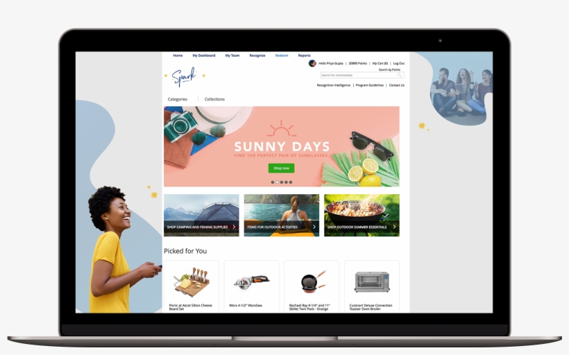 Store - Website, transparent png download