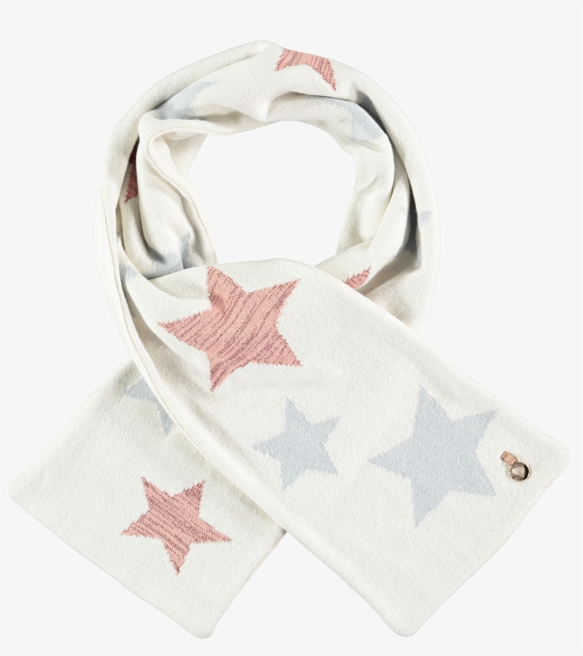Aw18 A*dee Girls Ainsley Once Upon A Time Star Print - Scarf, transparent png download