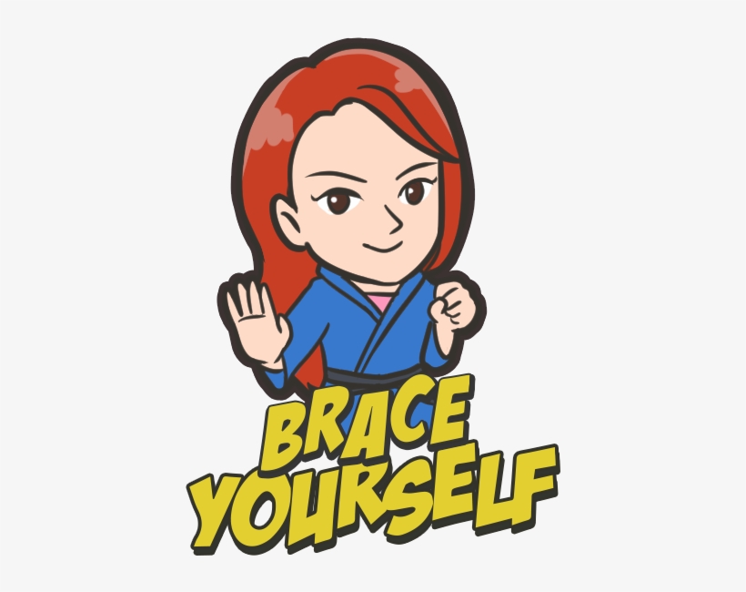 Georgia Dow Says, 'brace Yourself - Cartoon, transparent png download