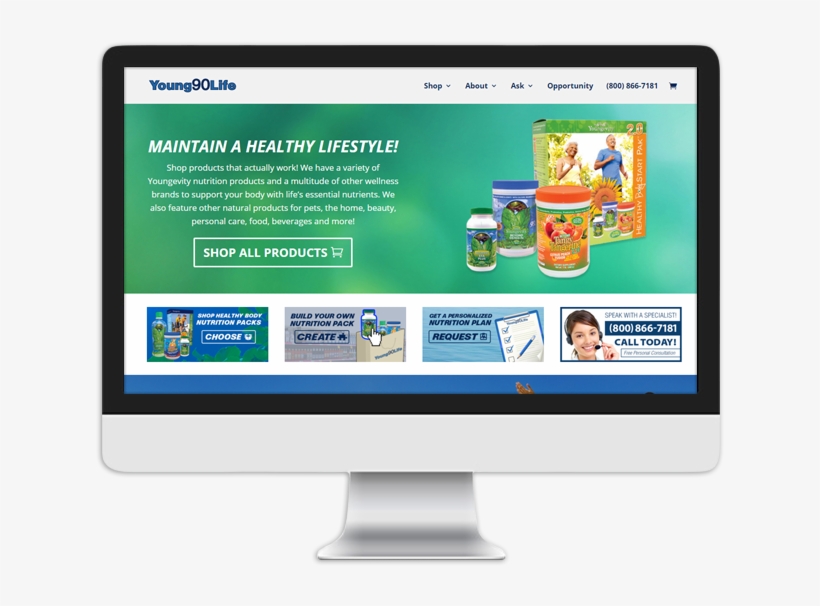 Com Website Design - Web Page, transparent png download