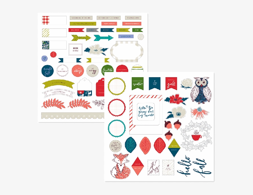 Happy Life Stackable Stickers - Illustration, transparent png download